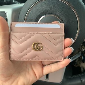 Gucci Card Holder “perfect pink”